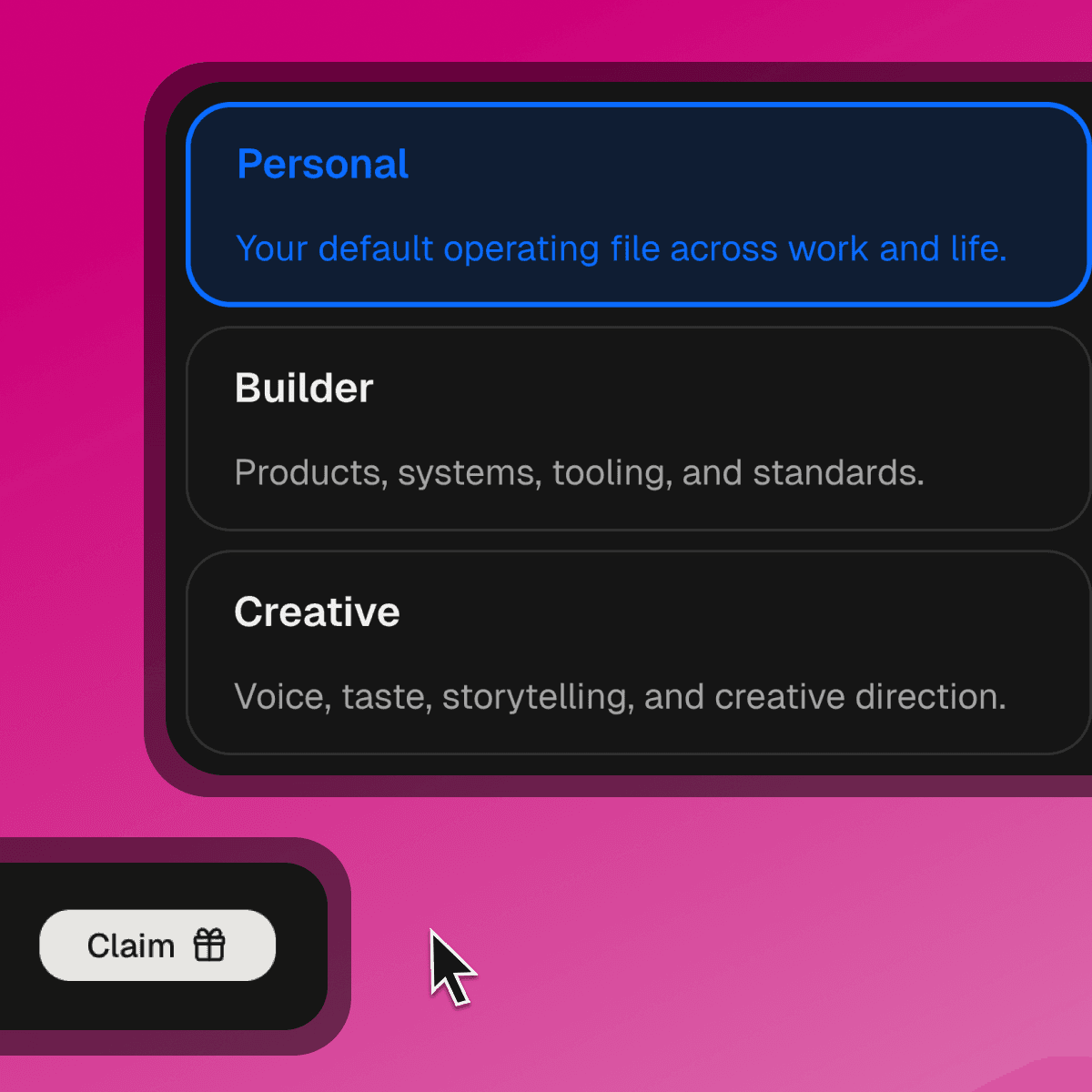 Create your Creed